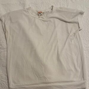 Bombshell Sportswear White Short Sleeve Tee